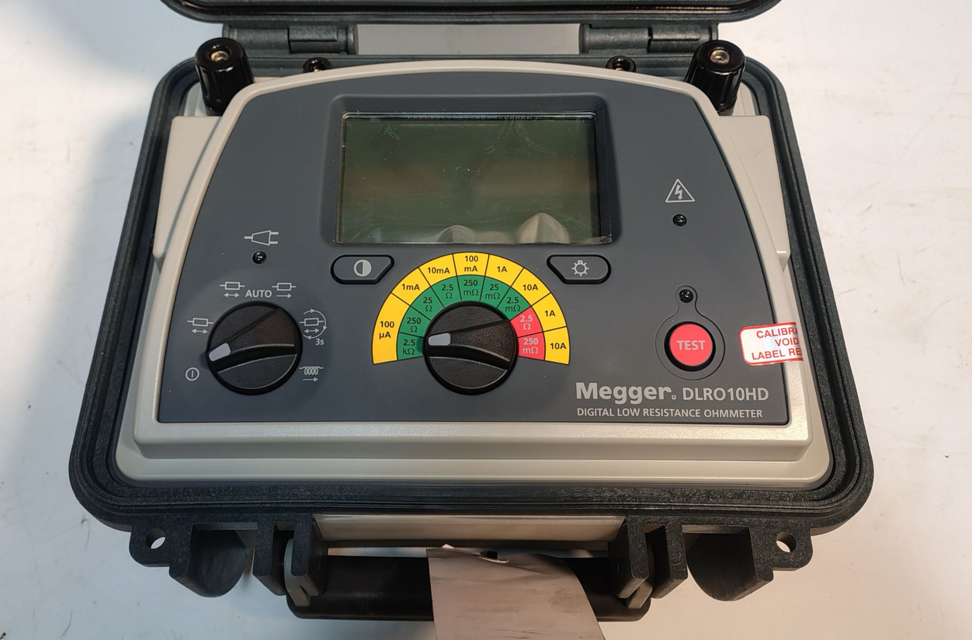 Megger DLRO10HD - 10 A Digital Low Resistance Ohmmeter - Image 4 of 6