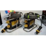 2x SA EQUIP PNSB110/15-4EX/STA - 110V 4 WAY EX. Splitter Units (STAHL)