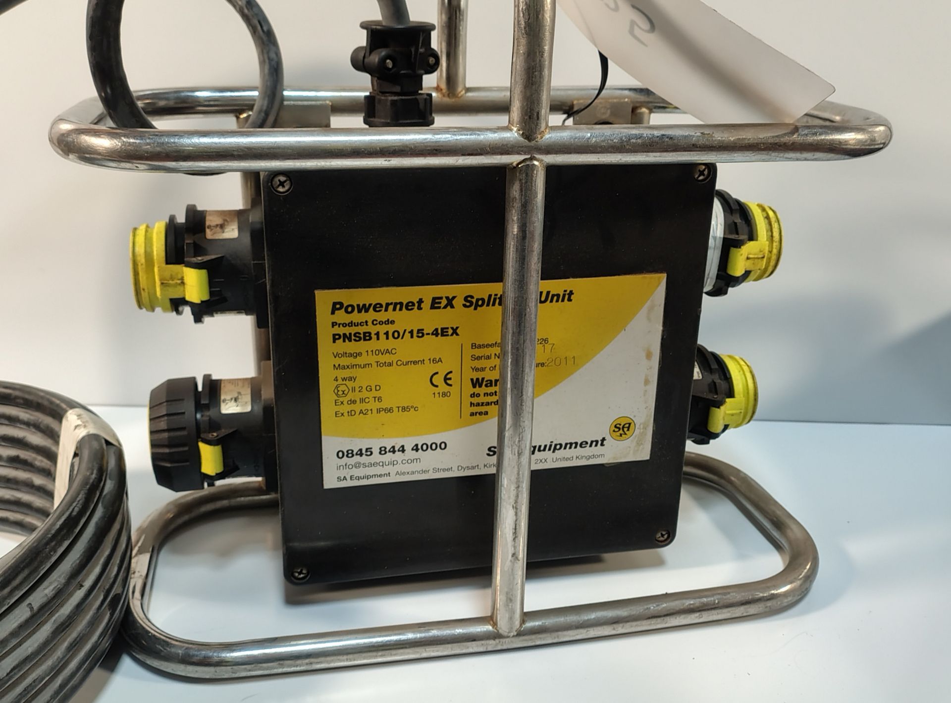 SA EQUIP PNSB110/15-4EX/CEA - 110V 4 WAY EX. Splitter Unit (CEAG) - Image 3 of 7
