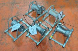 5x HSP125 - Heavy Duty Cable Rollers