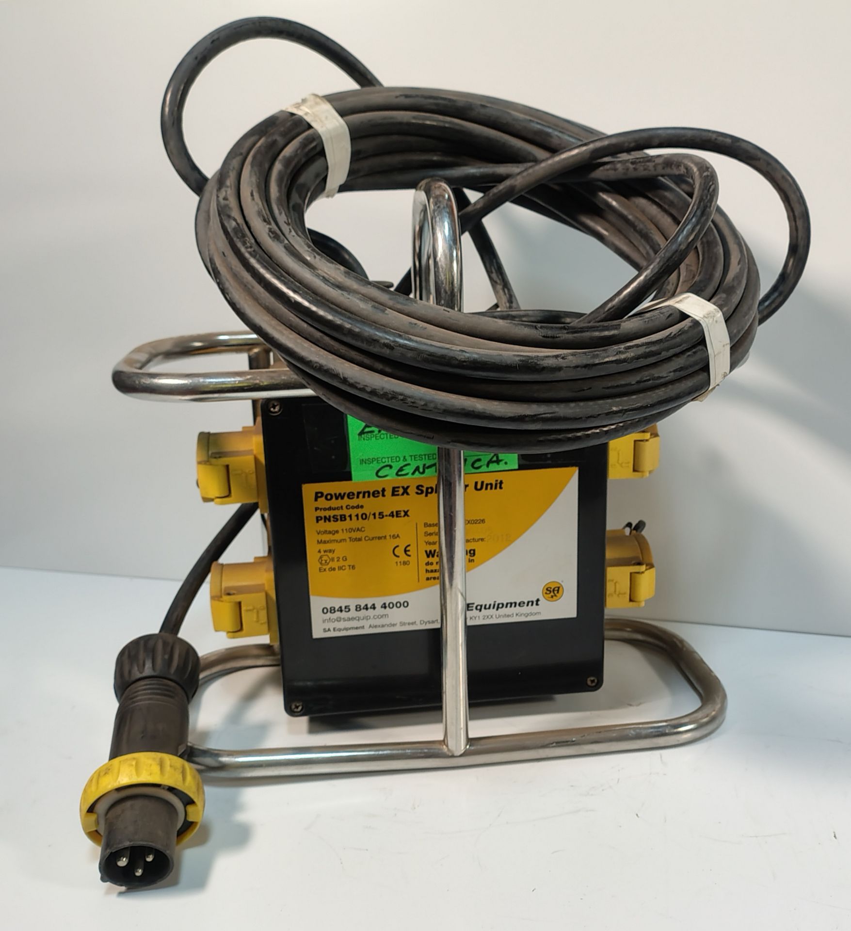 2x SA EQUIP PNSB110/15-4EX/STA - 110V 4 WAY EX. Splitter Units (STAHL) - Image 11 of 12