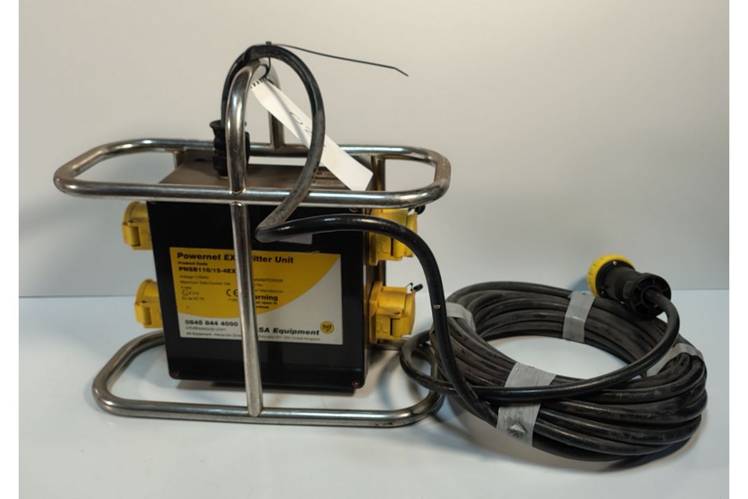 SA EQUIP PNSB110/15-4EX/STA - 110V 4 WAY EX. Splitter Unit (STAHL) - Image 1 of 7