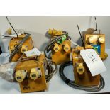 4x DEFENDER CEEFORM - 110V 16A 4 WAY Splitter & 1x DEFENDER E13104 - 110V 16A 4 WAY Splitter Units