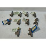 10x Swagelok R3A - 3.4 to 413 bar - 1/4 " NPTM - Pressure Relief Valves