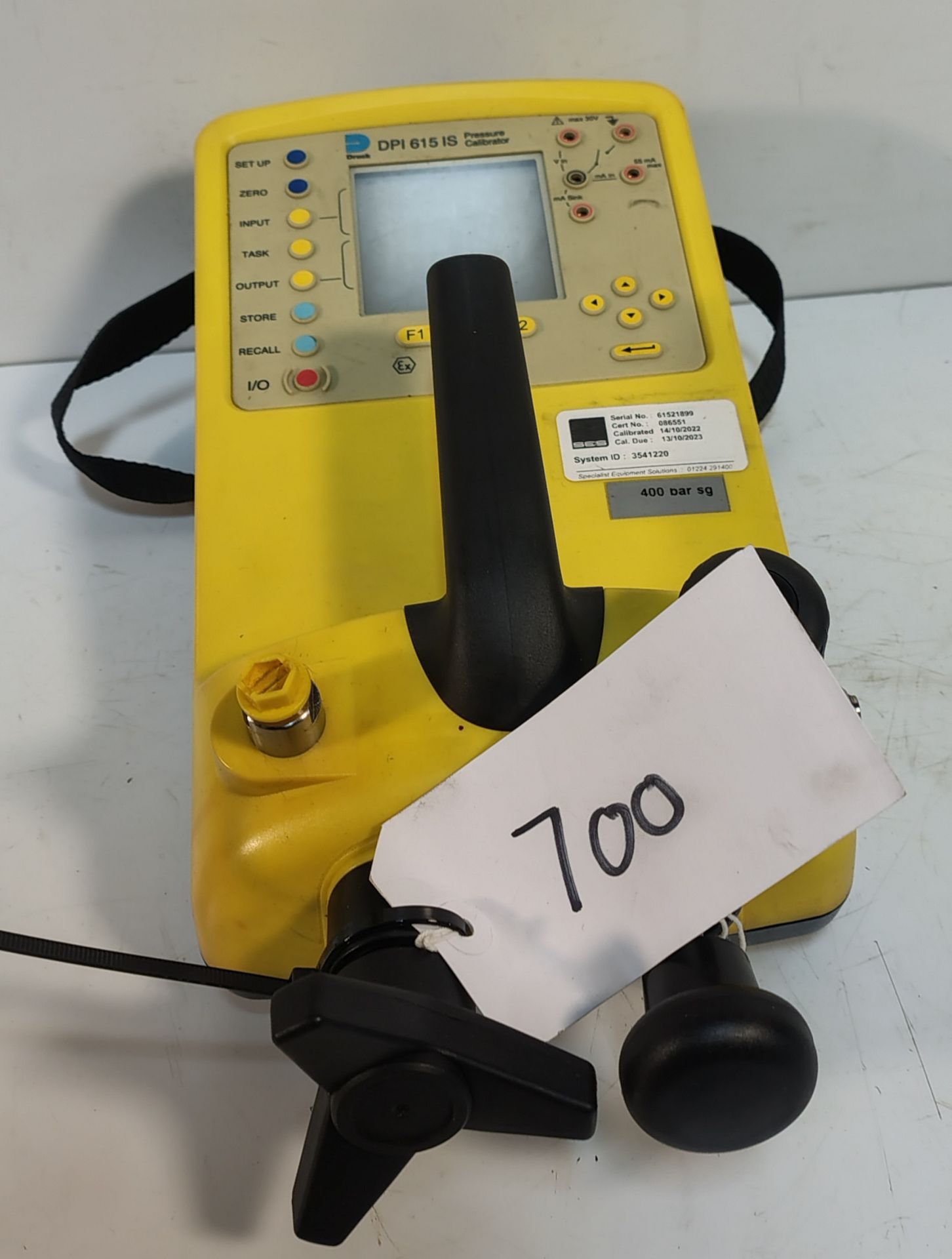 Druck DPI615IS - 400 bar Hydraulic ATEX Pressure Calibrator