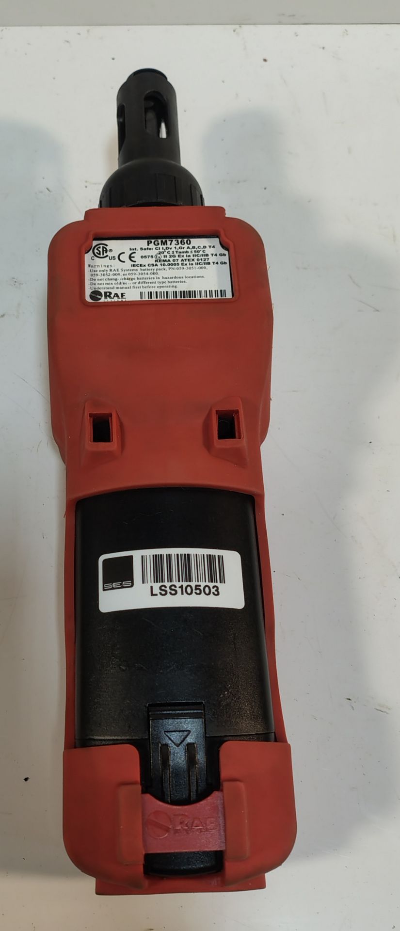 Rae Systems UltraRae 3000 - ATEX Benzene Monitor - in hard case - Image 4 of 6
