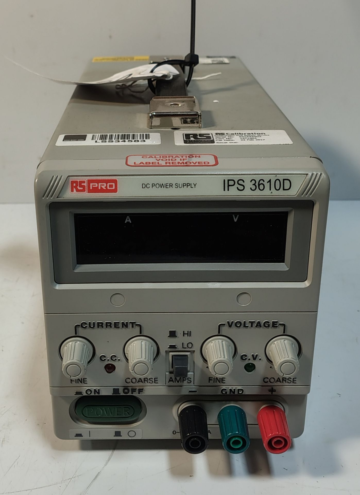 RS Components IPS-3610 - 36 V 10 A DC Power Supply - Image 3 of 5