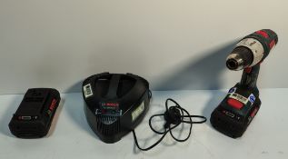 BOSCH GSB 36 V-LI - 36V Battery Drill c/w 2 Batteries and Charger