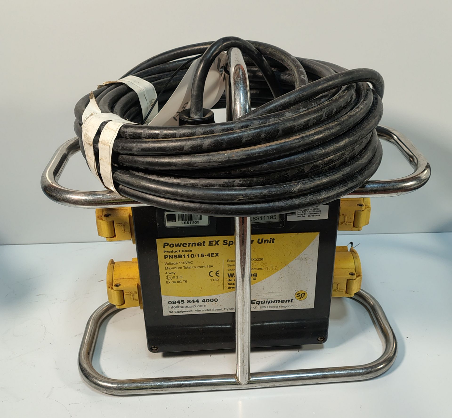 3x SA EQUIP PNSB110/15-4EX/STA - 110V 4 WAY EX. Splitter Units (STAHL) - Image 5 of 20