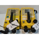 2x Druck DPI615IS - 20 bar Pneumatic ATEX Pressure Calibrators