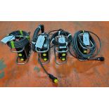 4x SA EQUIP PNSB110/15-4EX/CEA - 110V 4 WAY EX. Splitter Units (CEAG)