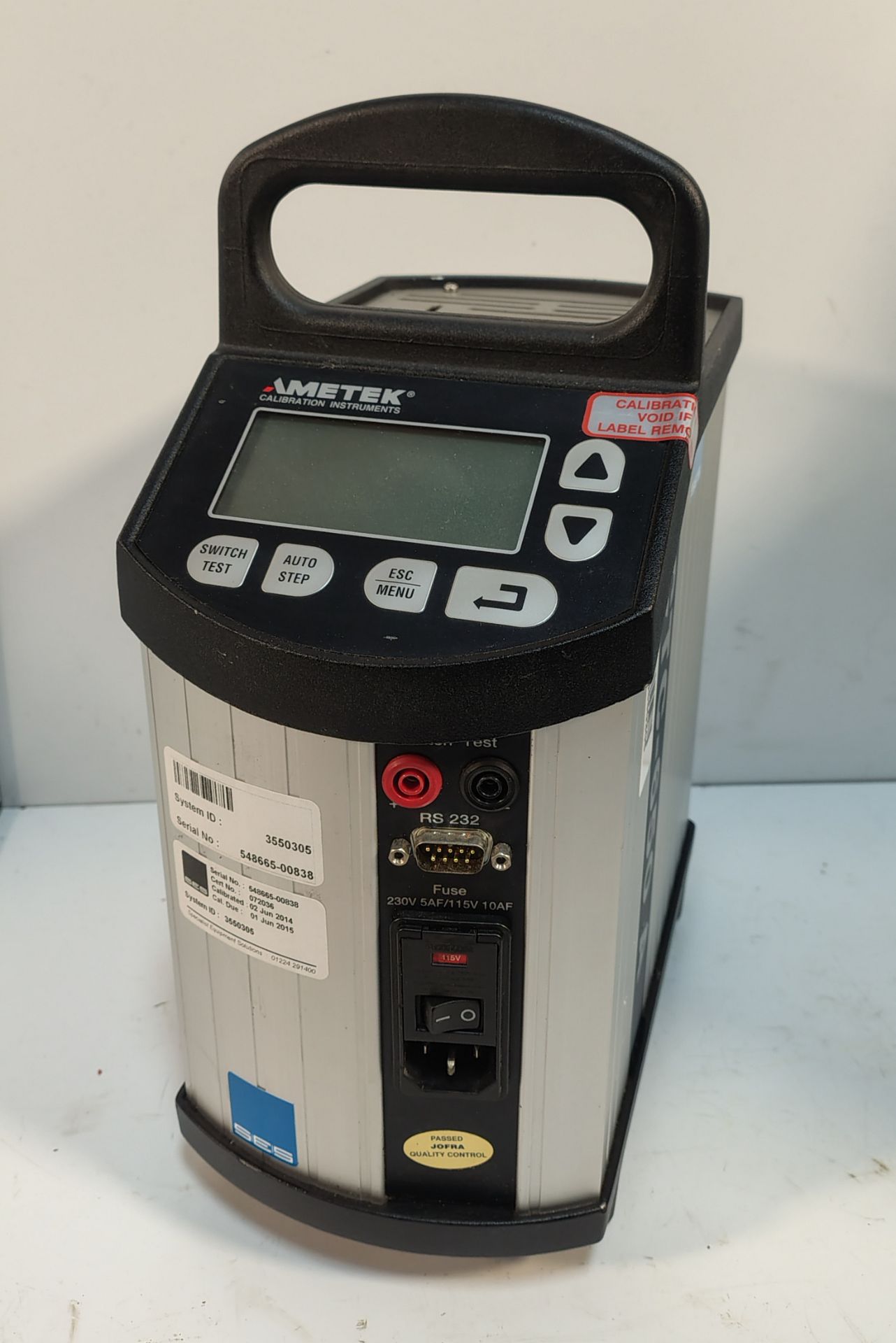 Ametek CTC-650 A - 50 to 650 °C Dry-block Temperature Calibrator - Image 2 of 5