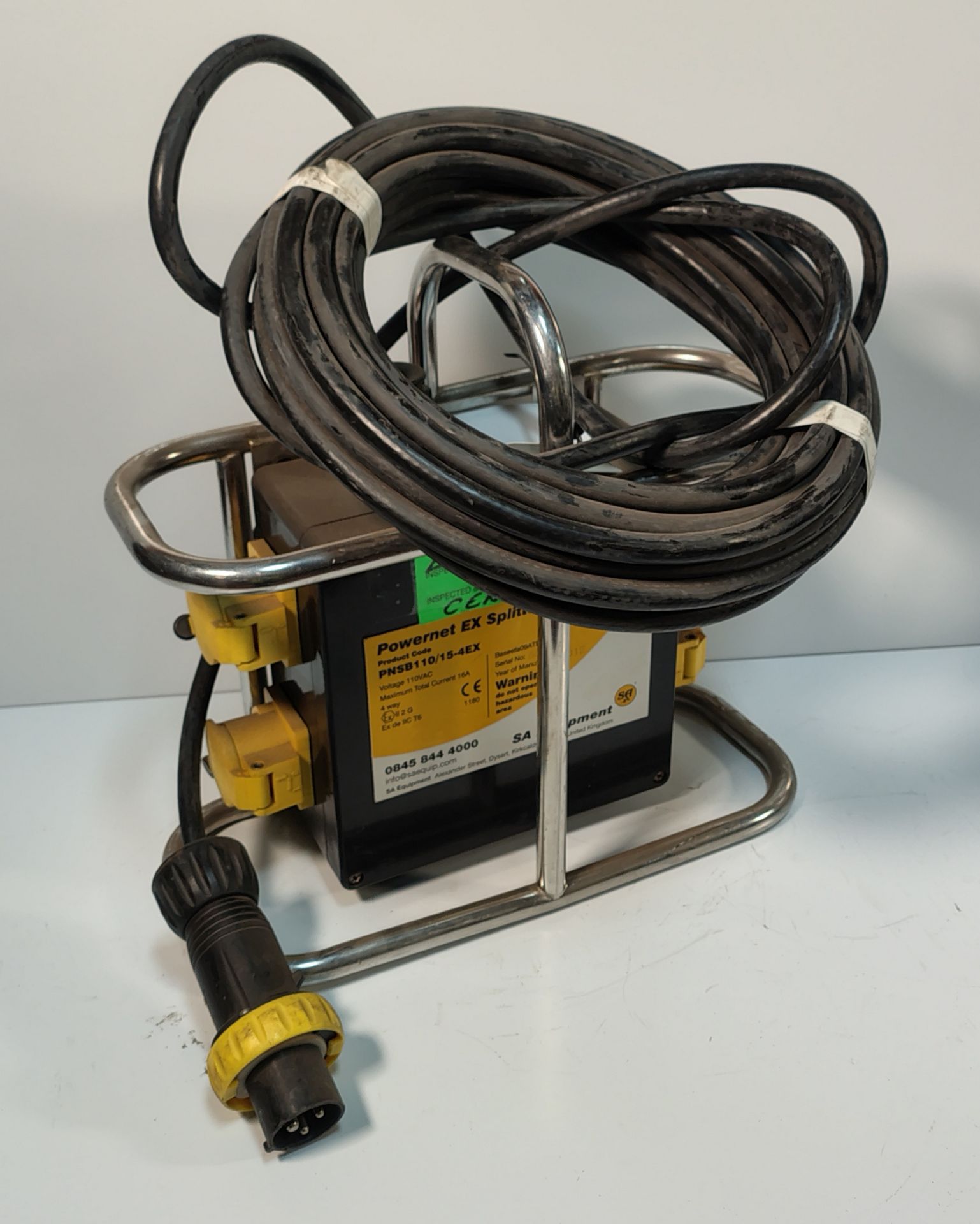 2x SA EQUIP PNSB110/15-4EX/STA - 110V 4 WAY EX. Splitter Units (STAHL) - Image 7 of 12