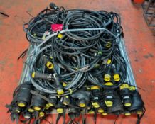 28x SA EQUIP SHE14018C110CEA - 110V EX. Fluorescent Emergency Work Lights