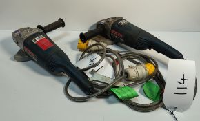 4x BOSCH GWS22-180 H - 110V 7