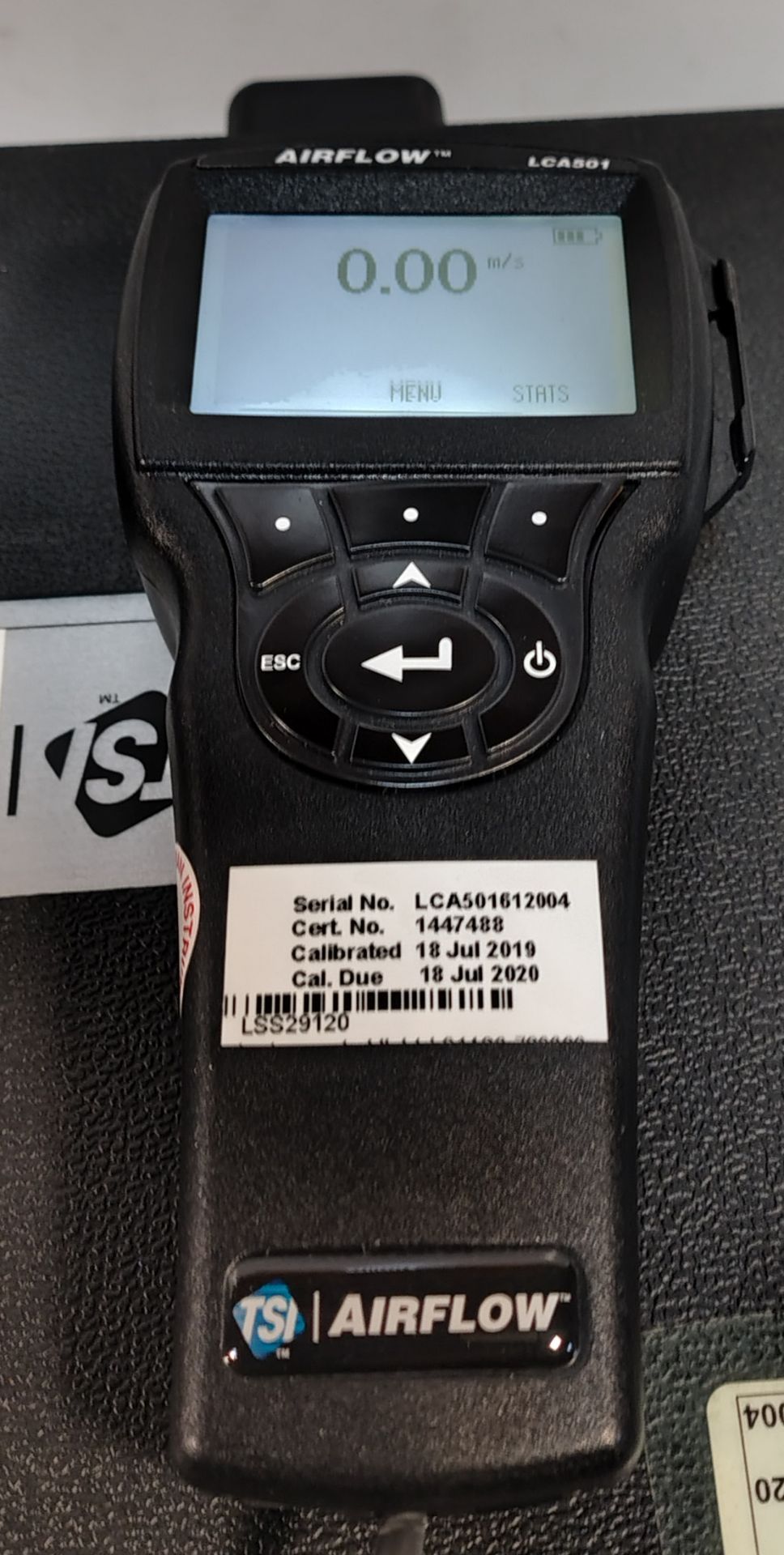 TSI Airflow LCA501 - Vane Anemometer - Image 3 of 6