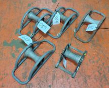 5x HSP125 - Heavy Duty Cable Rollers