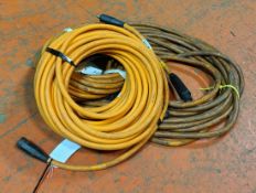 3x 95mm2 x 25m Welding Cables