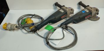 4x BOSCH GWS22-180 H - 110V 7