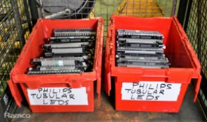 175x Philips iColor Cove MX Powercore interior LED fixtures - W 1200 x D 1000 x H 800mm