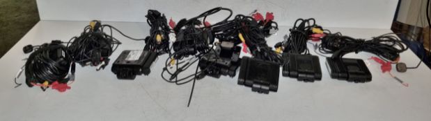 8x Streamax C6D AI advanced dash cameras with wiring loom