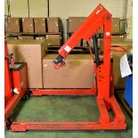 CAM Equipment FC1500-12V-S 1500kg engine hoist/workshop crane - W 1320 x D 1520 x H 1740mm