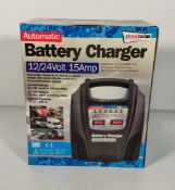 Streetwize Accessories SWBCLED15 full automatic 12V/24V 15Amp battery charger