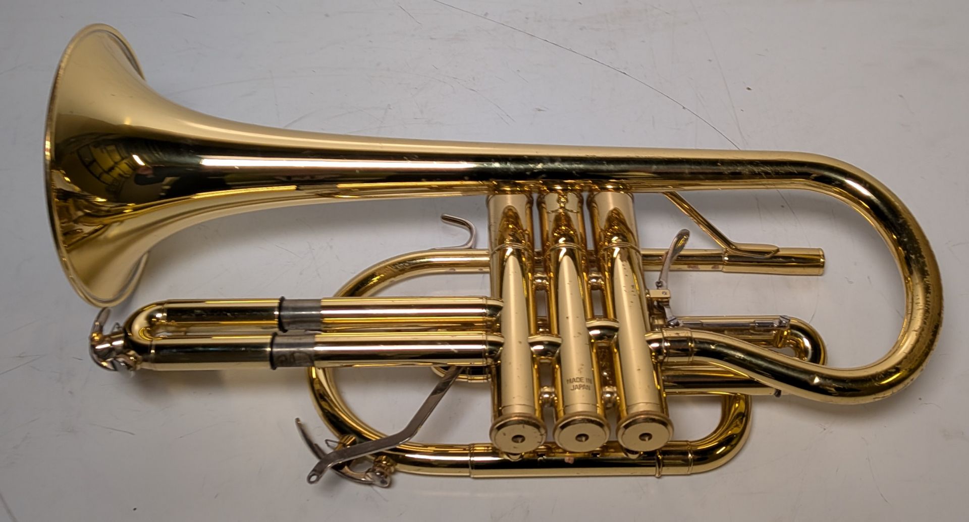 Yamaha Xeno YCR8335 cornet in Yamaha Xeno hard storage case - Serial No: C33877 - Image 3 of 11
