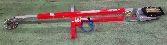 Tuff Built EU pole hoist system - part no. 30040 - W 2150 x D 220 x H 240mm