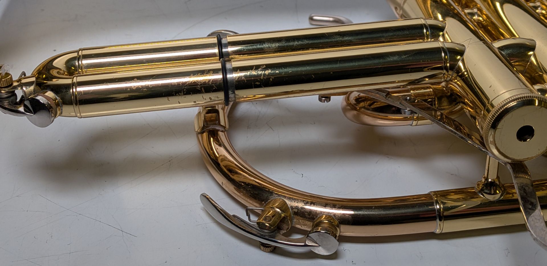 Yamaha Neo YCR8335 cornet in Yamaha Neo hard storage case - Serial No: C95736 - Image 4 of 10