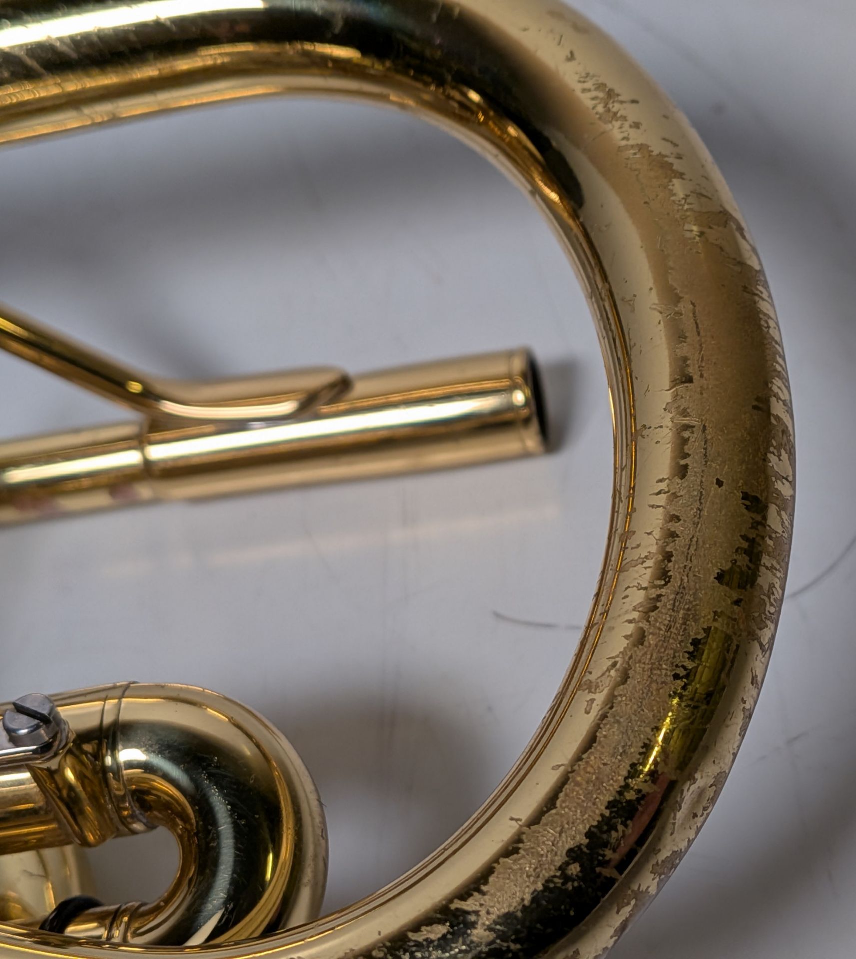 Yamaha Xeno YCR8335 cornet in Yamaha Xeno hard storage case - Serial No: C33877 - Image 6 of 11