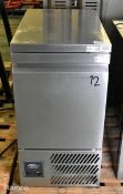 Williams HAZ5CT-SA stainless steel single door undercounter fridge - W 455 x D 735 x H 870mm