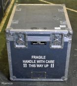 Transport and storage flight case - L 660 x W 600 x H 600mm