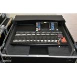 Yamaha LS9- 32 channel digital mixing console in a mobile flight case with 2x racking drawers