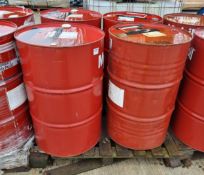 4x Mobil DTE Medium high performance circulating oil - 208L drums