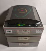 3x SoundEar by SoundEar A/S noise warning signs - 40dB to 115dB