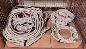 Collection of Speakon extension cables - full details in the description