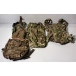 Various types of ex-military MTP accessories - 163kg – may require repair or be as spares
