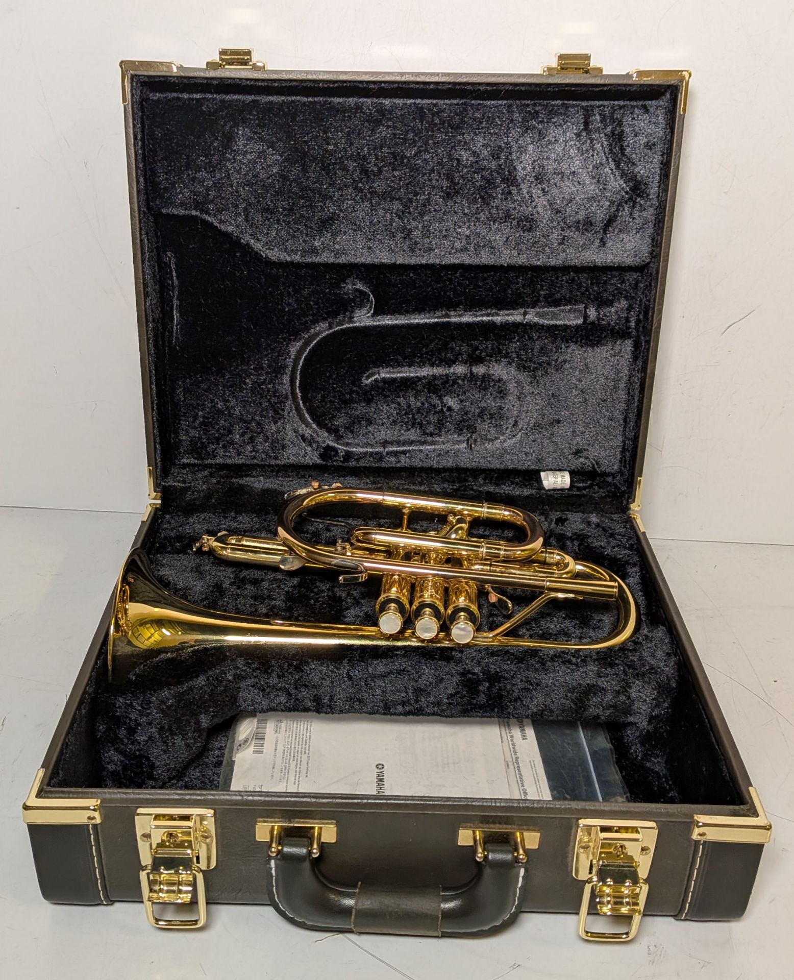 Yamaha Neo YCR8335 cornet in Yamaha Neo hard storage case - Serial No: C95736