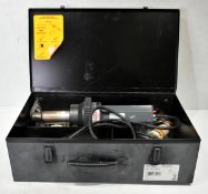 Steinel HG 4000 E 27°C-599°C heavy-duty hot air gun with metal carry case