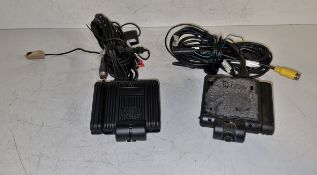 2x Streamax C6D AI advanced dash cameras with wiring loom