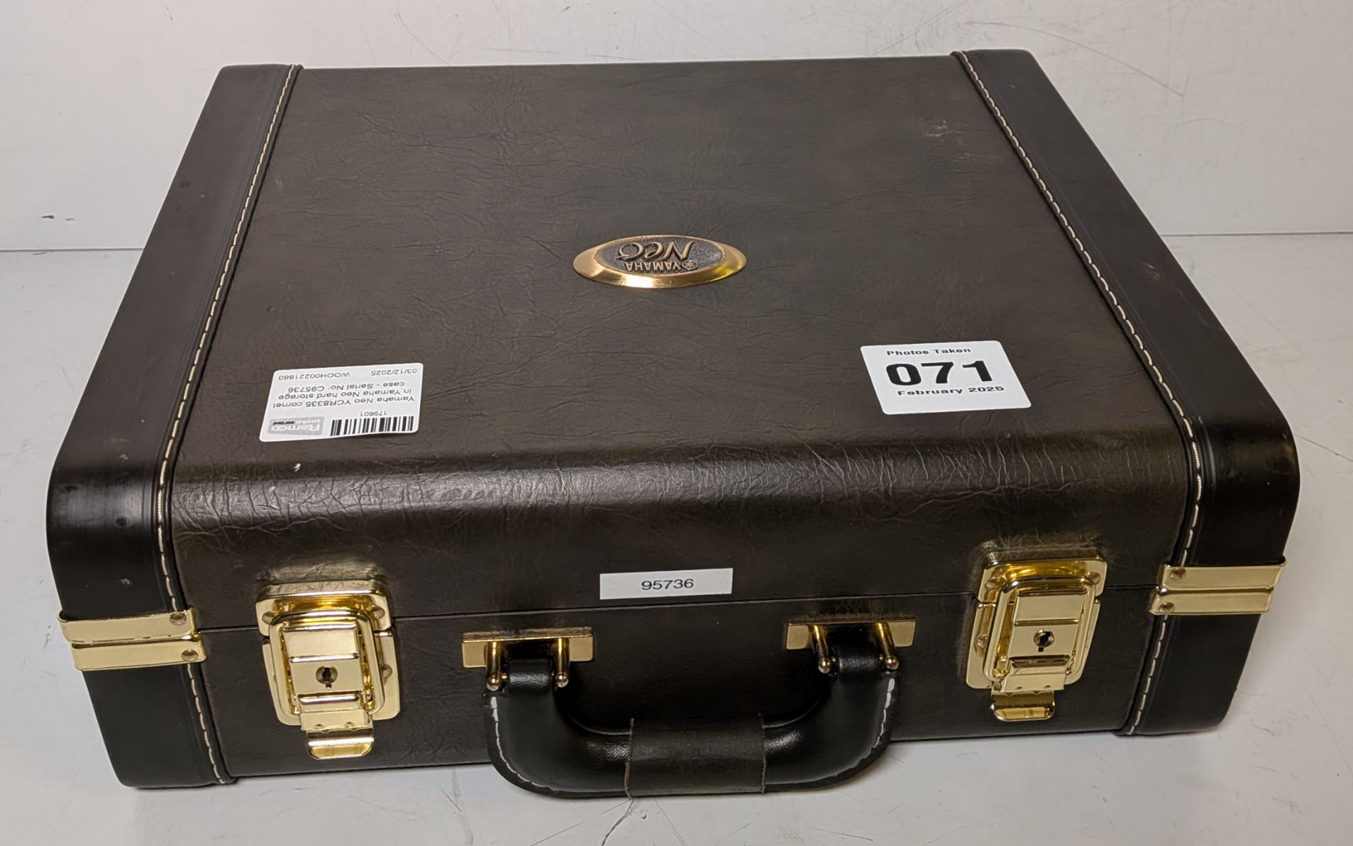Yamaha Neo YCR8335 cornet in Yamaha Neo hard storage case - Serial No: C95736 - Image 9 of 10