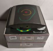 2x SoundEar by SoundEar A/S noise warning signs - 40dB to 115dB