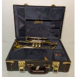 Bach Stradivarius Model 184 cornet in Bach hard storage case - Serial No: 752483