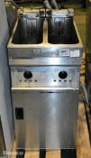 Valentine evo 220T oil fryer - L 600 x W 400 x H 850mm - MISSING PARTS