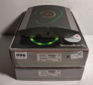 2x SoundEar by SoundEar A/S noise warning signs - 40dB to 115dB