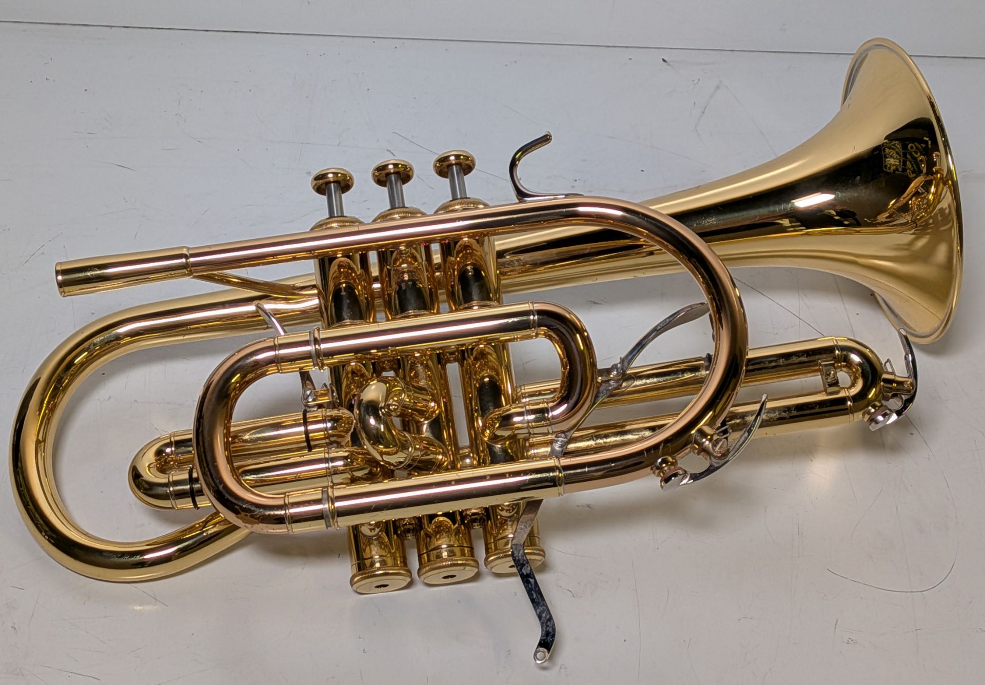 Yamaha Neo YCR8335 cornet in Yamaha Neo hard storage case - Serial No: C95736 - Image 6 of 10