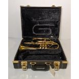 Yamaha Xeno YCR8335 cornet in Yamaha Xeno hard storage case - Serial No: C33877
