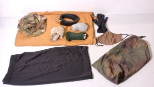 Various types of ex-military hardware and accessories - 116kg – may require repair / be incomplete