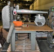 Maggi BIG 800 3-phase 415V radial arm crosscut saw - W 1570 x D 1590 x H 1600mm